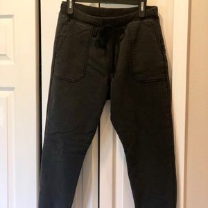 GAP washed black joggers